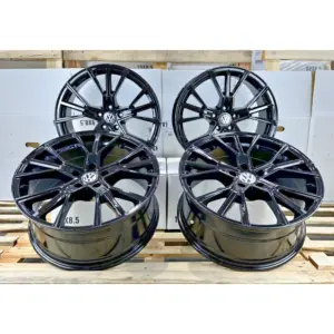 18 Zoll Felgen AF18 schwarz für VW Sharan 7N Tiguan 5N Phaeton Jetta Passat B8