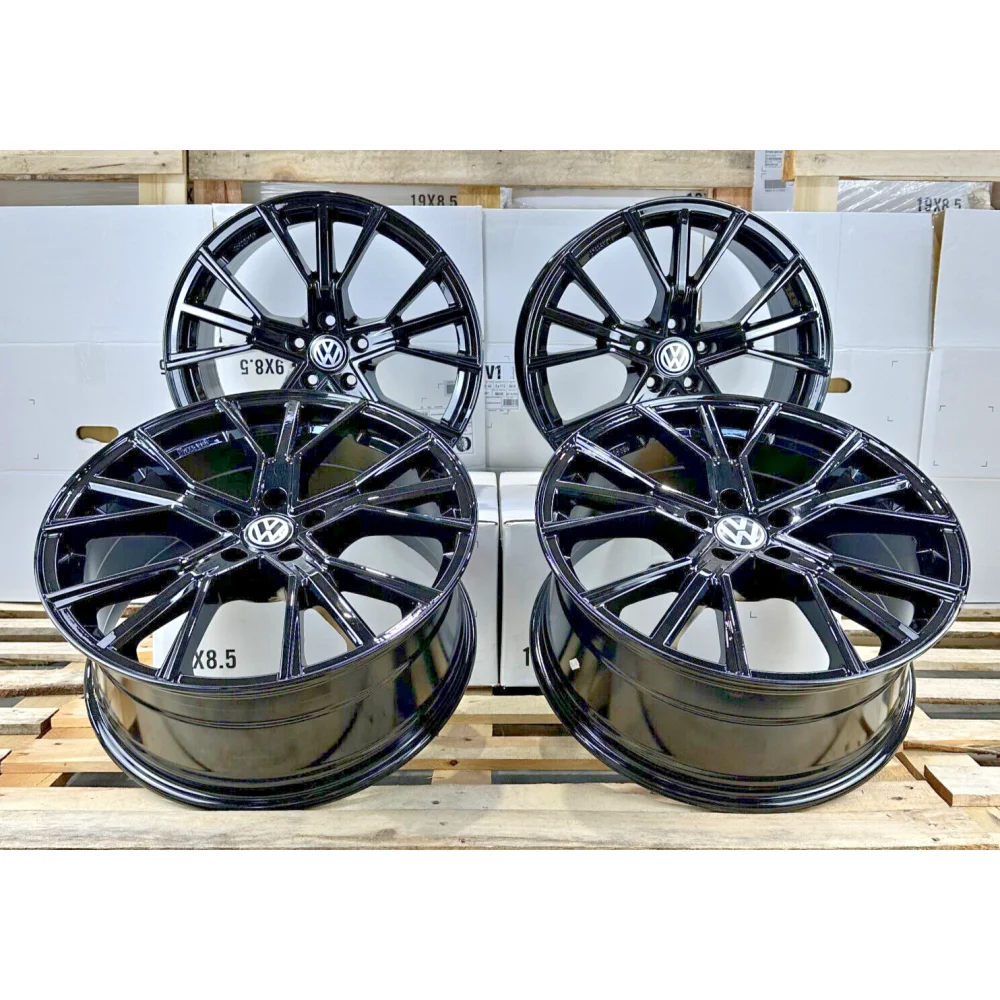 18 Zoll Felgen AF18 schwarz für VW Sharan 7N Tiguan 5N Phaeton Jetta Passat B8
