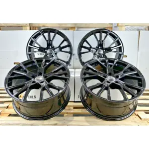 18 Zoll Felgen Avus AF18 schwarz für Mercedes S SLK SLC Klasse W220 W222 R172