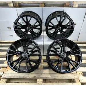 18 Zoll Felgen Avus AF18 schwarz für Mercedes S SLK SLC Klasse W220 W222 R172 2