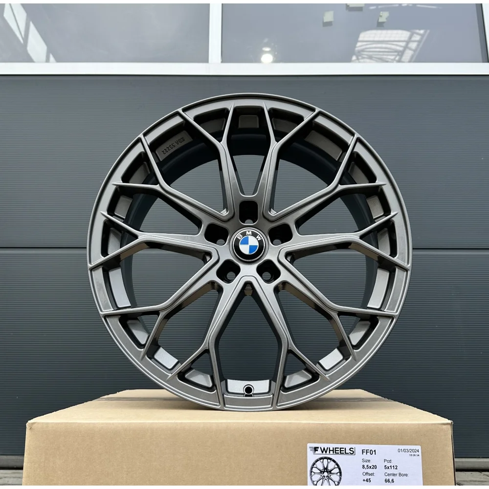 18 Zoll Felgen FF Wheels FF01 anthrazit BMW 4er G22 G23 G26 G4C M Performance