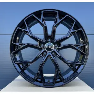 20 Zoll Felgen FF02 schwarz glanz für Audi A4 S4 B9 A5 B8 B9 A6 4G 4G1 C7 F2