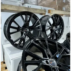 18 Zoll Felgen Avus AF18 schwarz für Mercedes SLK SLC Klasse R170 R171 R172 AMG 3