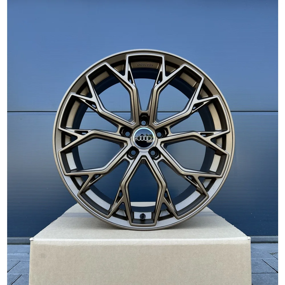 4x 19 Zoll Felgen FF Wheels FF02 bronze für Audi A8 S8 4E 4H F8 D3 D4 D5 S-Line