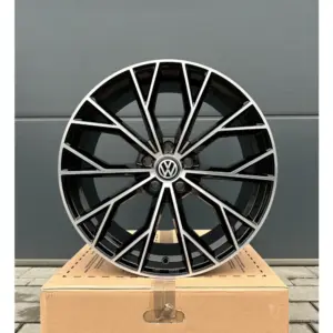 19 Zoll Felgen UA23 poliert für VW Tiguan 5N 5N1 Arteon 3H Phaeton 3d Scirocco