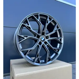 19 Zoll Felgen FF Wheels FF02 anthrazit für BMW 4er F32 F33 F36 M440i M440d 3C 3