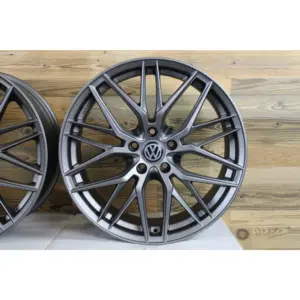 19 Zoll Felgen Damina DM08 grau für VW Golf 6 7 8 7R GTI GTD GTE Passat B6 B7 B8