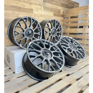 18 Zoll Felgen Damina DM10 grau für Skoda Octavia 1Z 5E NX RS Superb 3T Karoq NU 3