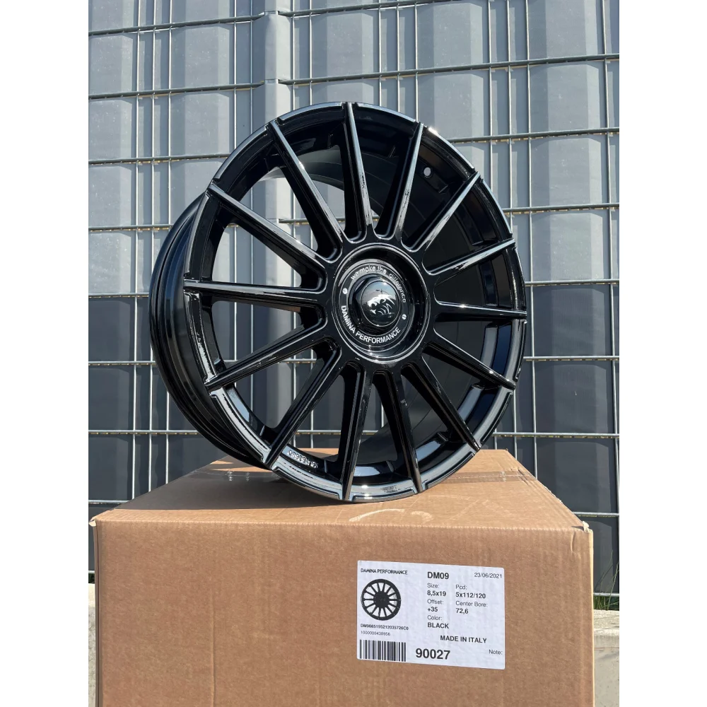 18 Zoll Felgen Damina DM09 schwarz Skoda Kodiaq KN Octavia NX RS VRS Karoq NU