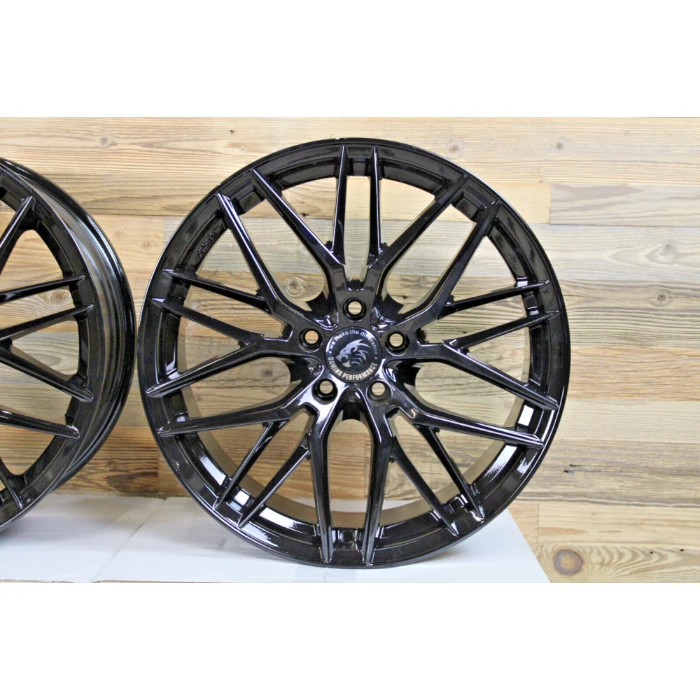 19 Zoll Felgen Damina DM08 schwarz für Mercedes GLA C A E V Klasse Vito W447 639