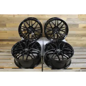 19 Zoll Felgen Damina DM08 schwarz für Mercedes GLA C A E V Klasse Vito W447 639 2