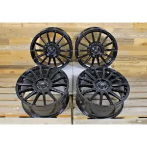 18 Zoll Felgen Damina DM09 schwarz für Audi A4 S4 A5 B6 B7 B8 B9 TT TTS 8J 8S A6 2