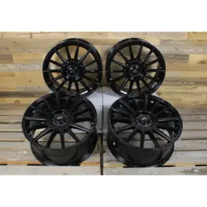 18 Zoll Felgen Damina DM09 schwarz für Audi A4 S4 A5 B6 B7 B8 B9 TT TTS 8J 8S A6 2