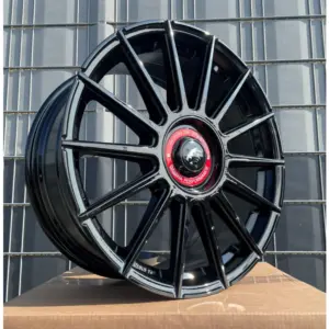 19 Zoll Felgen Damina DM09 schwarz für Skoda Octavia 1Z 5E NX RS Superb 3T Karoq