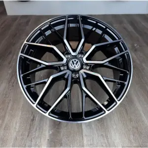 19 Zoll Felgen DM20 schwarz für VW Tiguan 5N 5N1 Arteon 3H Phaeton 3d Scirocco