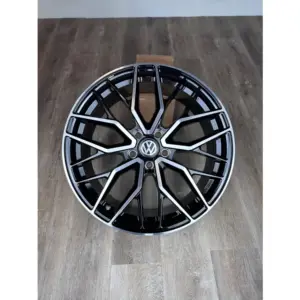 19 Zoll Felgen DM20 schwarz für VW Tiguan 5N 5N1 Arteon 3H Phaeton 3d Scirocco 2