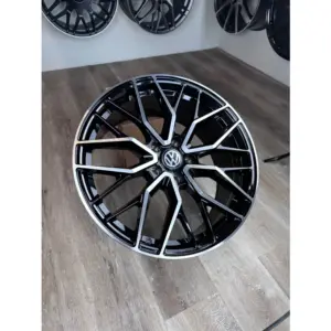 19 Zoll Felgen DM20 schwarz für VW Tiguan 5N 5N1 Arteon 3H Phaeton 3d Scirocco 3