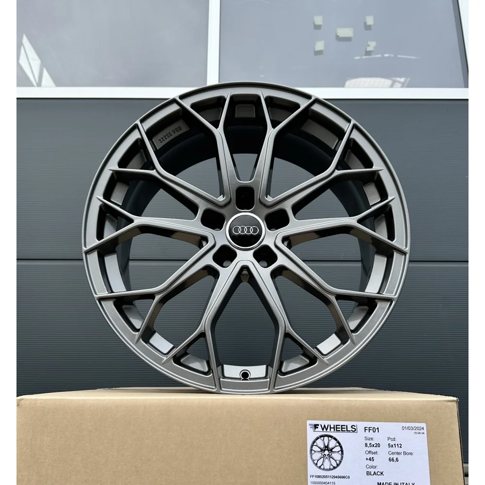 20 Zoll Felgen Wheels FF01 anthrazit Audi A5 S5 B8 B9 A6 4G F2 C6 C7 C8 Q5 FY 8R