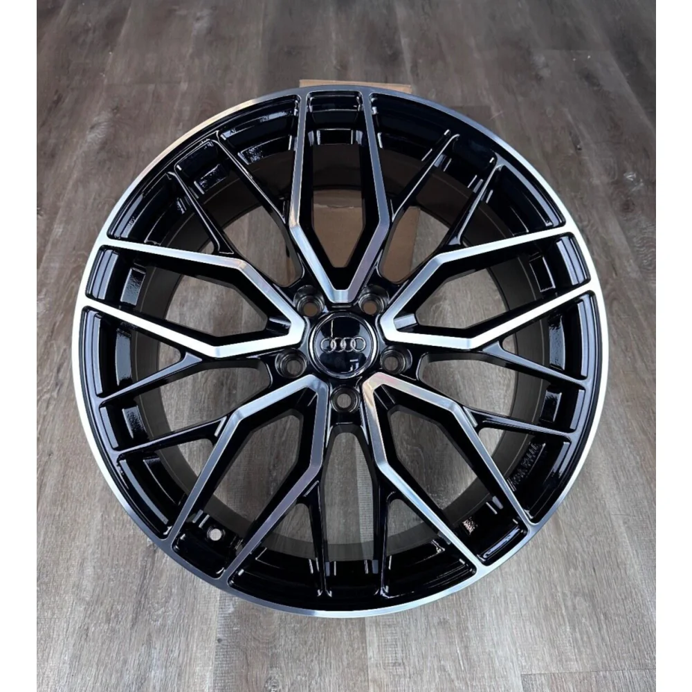 19 Zoll Felgen DM20 schwarz glanz für Audi A4 S4 B9 A5 B8 B9 A6 4G 4G1 C7 F2