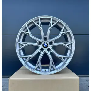 4x 19 Zoll Felgen FF Wheels FF02 silber für BMW 6er F06 F12 F13 M Performance