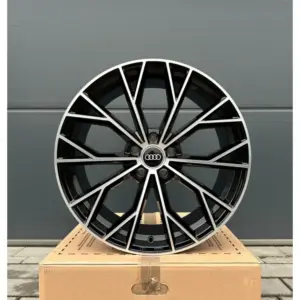 18 Zoll Felgen UA23 schwarz für Audi A4 A5 B6 B7 B8 B9 8E A6 C6 C7 4F 4G Q2 Q3 2