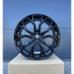 4x 19 Zoll Felgen FF Wheels FF02 schwarz für BMW 5er G30 G31 M550i  M550d M550 M 2