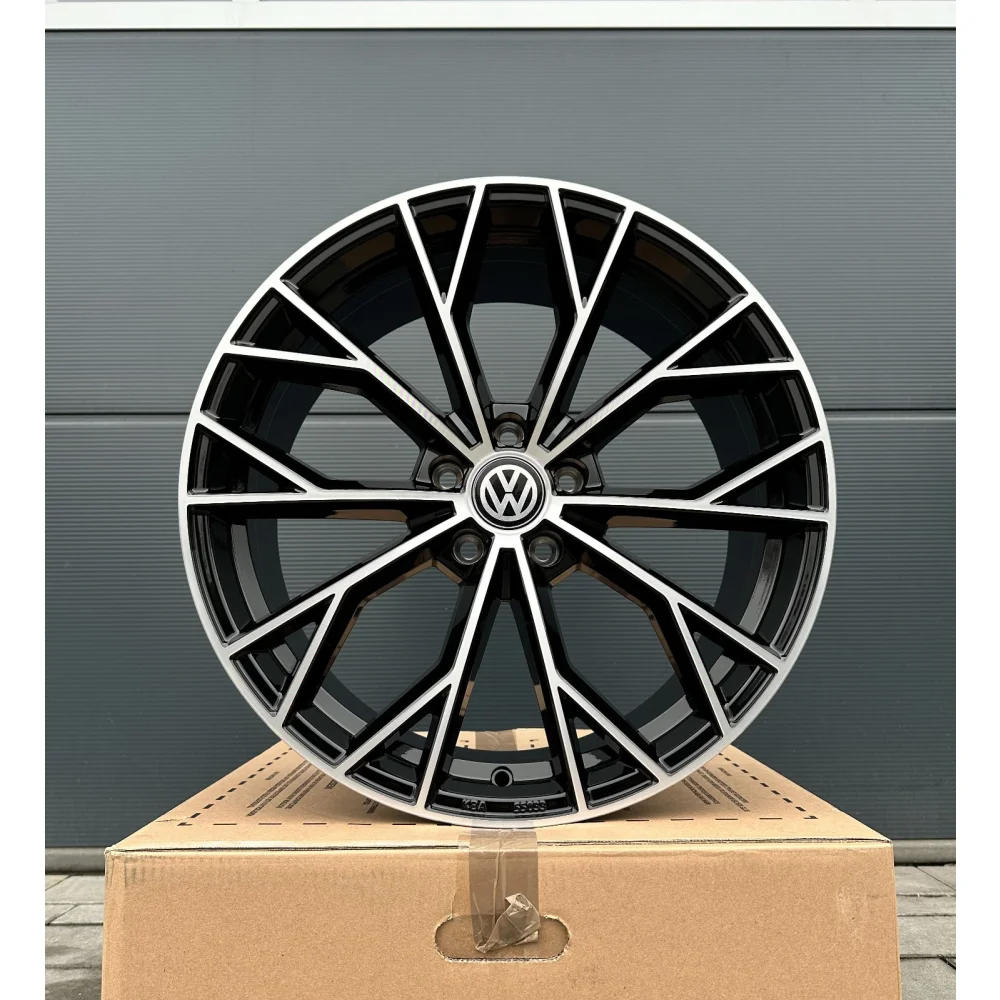 4x 18 Zoll Felgen Ultra UA23 schwarz für VW Arteon 3H R Beetle Scirocco 16