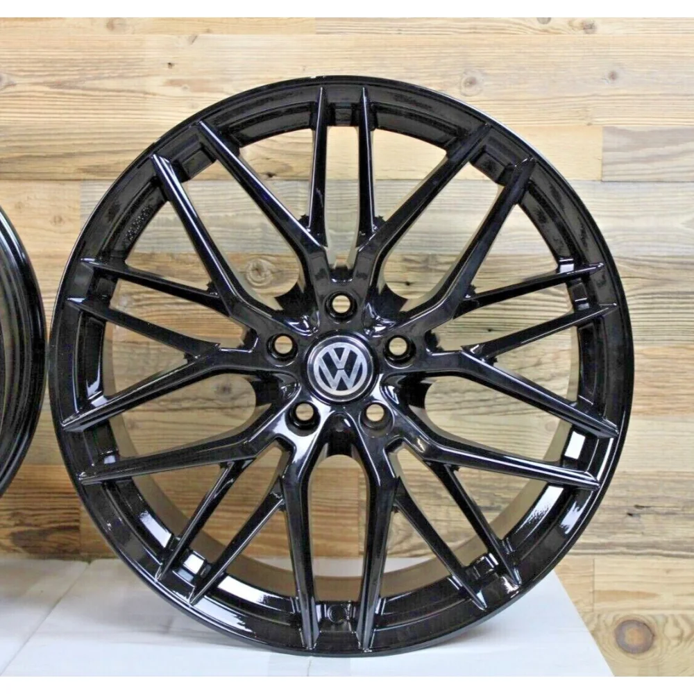 20 Zoll Felgen Damina DM08 schwarz für VW Tiguan 5N T-ROC T ROC A1 Jetta ID3 ID4