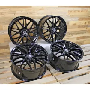 20 Zoll Felgen Damina DM08 schwarz für VW Tiguan 5N T-ROC T ROC A1 Jetta ID3 ID4 3
