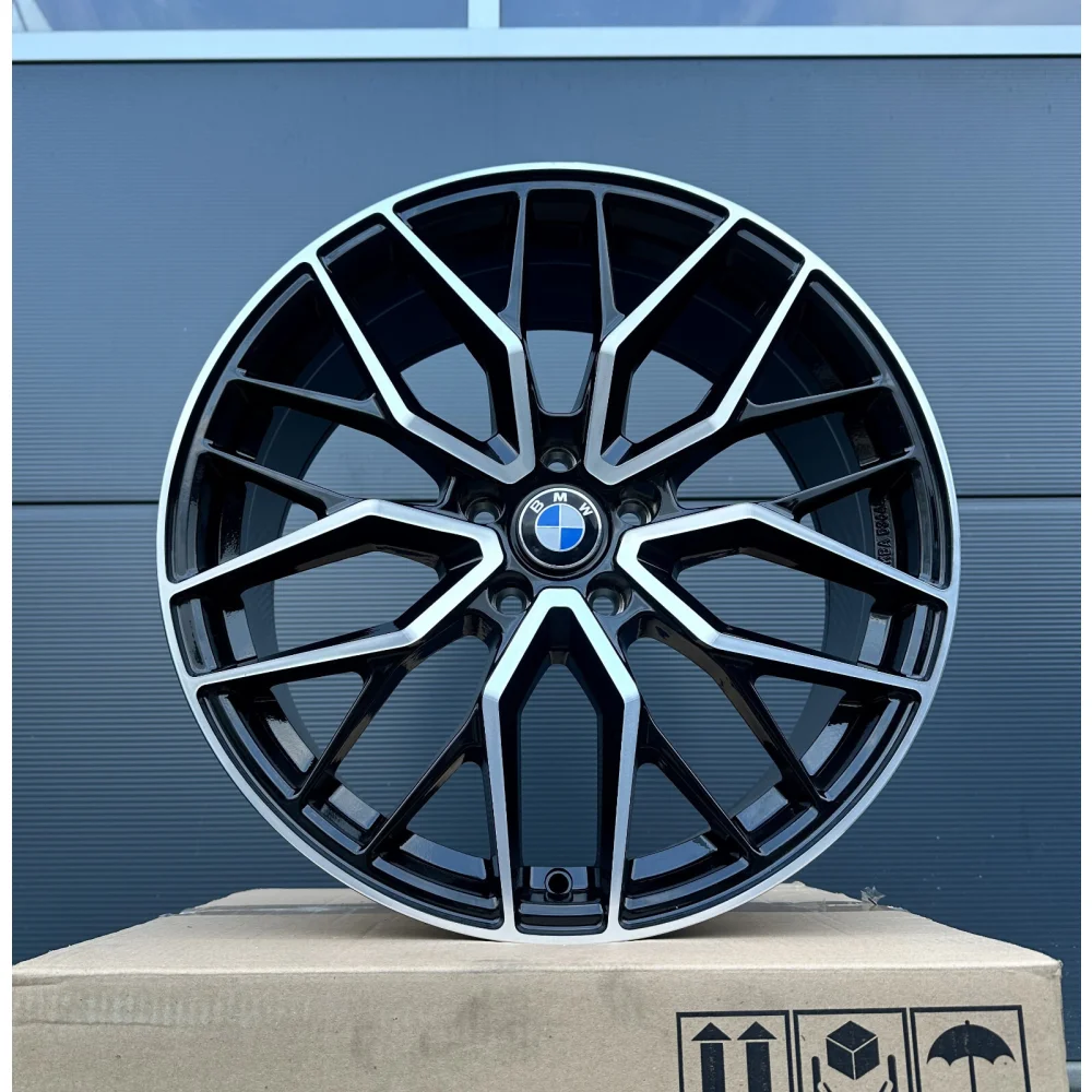 19 Zoll Felgen Damina DM20 poliert für BMW X1 X3 X4 E83 E84 F25 F26 2er F22 F23