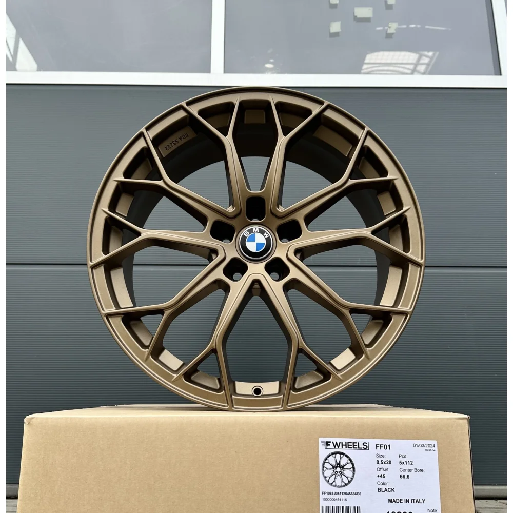 20 Zoll Felgen FF01 bronze für BMW 3er M340i M340d M340 F30 F31 M Performance