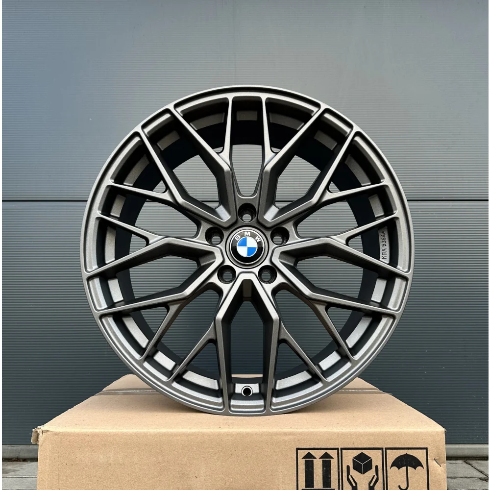 19 Zoll Felgen Damina DM20 Grau BMW 3er e90 e91 e92 e93 F30 F31 F34 e46 GT M