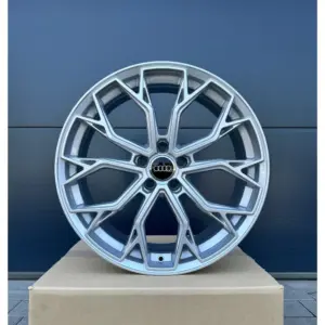 20 Zoll Felgen FFWheels FF02 silber für Audi A3 S3 RS3 8V TT TTS 8J 8S A4 S4 B8