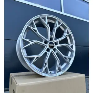 20 Zoll Felgen FFWheels FF02 silber für Audi A3 S3 RS3 8V TT TTS 8J 8S A4 S4 B8 3