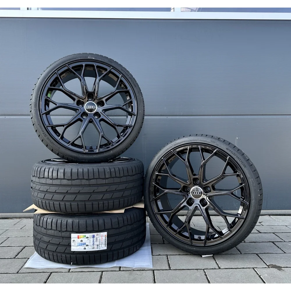 4x 20 Zoll Sommerräder Kompletträder FF01 Schwarz Hankook für Audi A5 S5 B8 B9 S