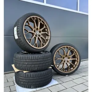 FF01 19 Zoll Winterräder 4 HANKOOK 235/35 R19 Kompletträder VW Golf 7 8 R 7R 8R 2