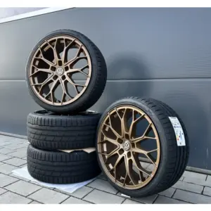 FF01 19 Zoll Winterräder 4 HANKOOK 235/35 R19 Kompletträder VW Golf 7 8 R 7R 8R 3