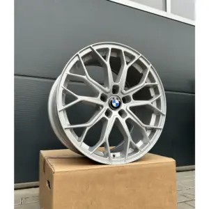 4x 19 Zoll Felgen FF Wheels FF01 silber für BMW 3er F30 F31 3L 3K M Performance