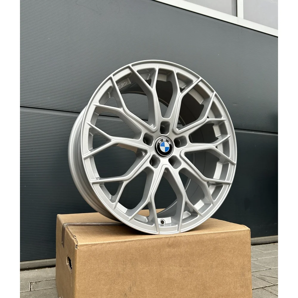 4x 19 Zoll Felgen FF Wheels FF01 silber für BMW X1 E84 X3 X4 E83 F25 F26 Z4 E85