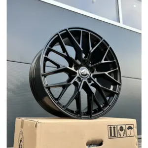 19 Zoll Felgen DM20 schwarz für Seat Leon 1P 5F KL Cupra Ateca 5FP Hybrid ST FR 3