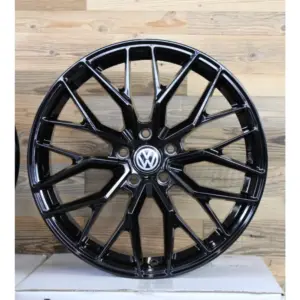 19 Zoll Felgen DM20 schwarz für VW Golf 6 7 8 GTI GTD GTE 7R 8R Passat B6 B7 B8