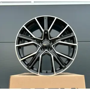 4x 18 Zoll Felgen WH34 schwarz poliert für Mercedes A35 A45 A45s AMG W177 F2A