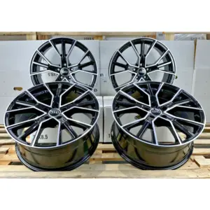 19 Zoll Felgen AF18 schwarz für Audi A6 C5 C6 C7 C8 4B 4F 4F1 A8 4E F8 Q5 8R FY