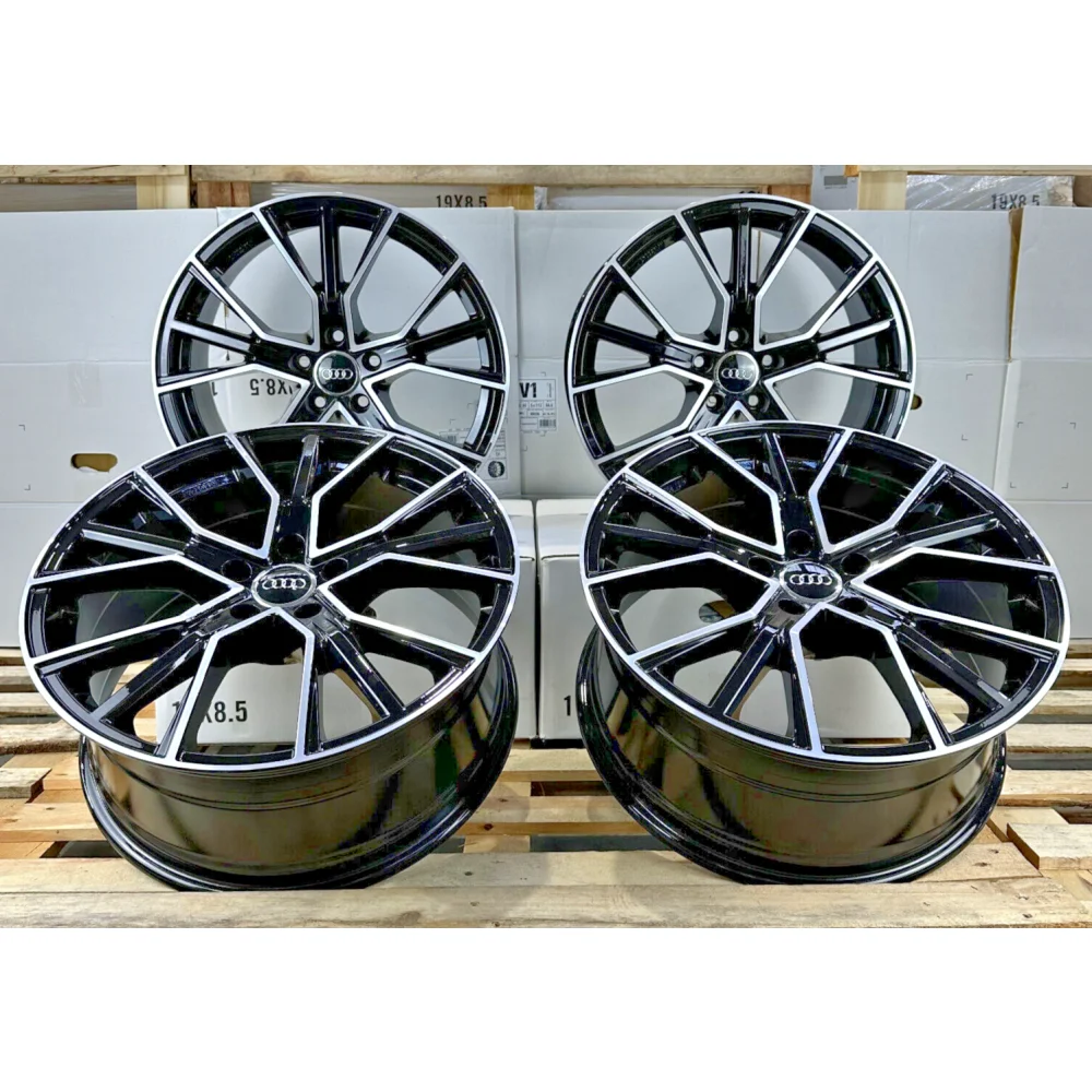 19 Zoll Felgen AF18 schwarz für Audi A6 C5 C6 C7 C8 4B 4F 4F1 A8 4E F8 Q5 8R FY