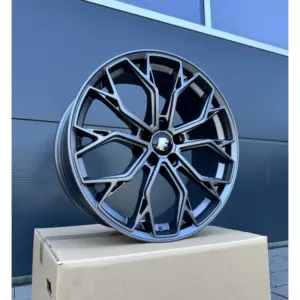 19 Zoll Felgen FF Wheels FF02 grau matt für GLC  Klasse GLC43 AMG X253 X254 C253 3