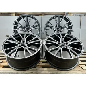 18 Zoll Felgen AF18 schwarz für Audi A6 C5 C6 C7 C8 4B 4F 4F1 A8 4E F8 Q5 8R FY