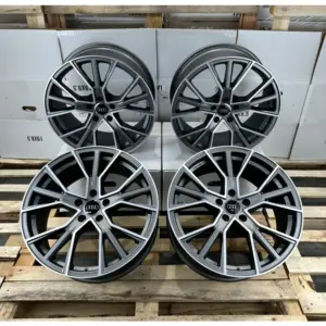18 Zoll Felgen AF18 schwarz für Audi A6 C5 C6 C7 C8 4B 4F 4F1 A8 4E F8 Q5 8R FY 2