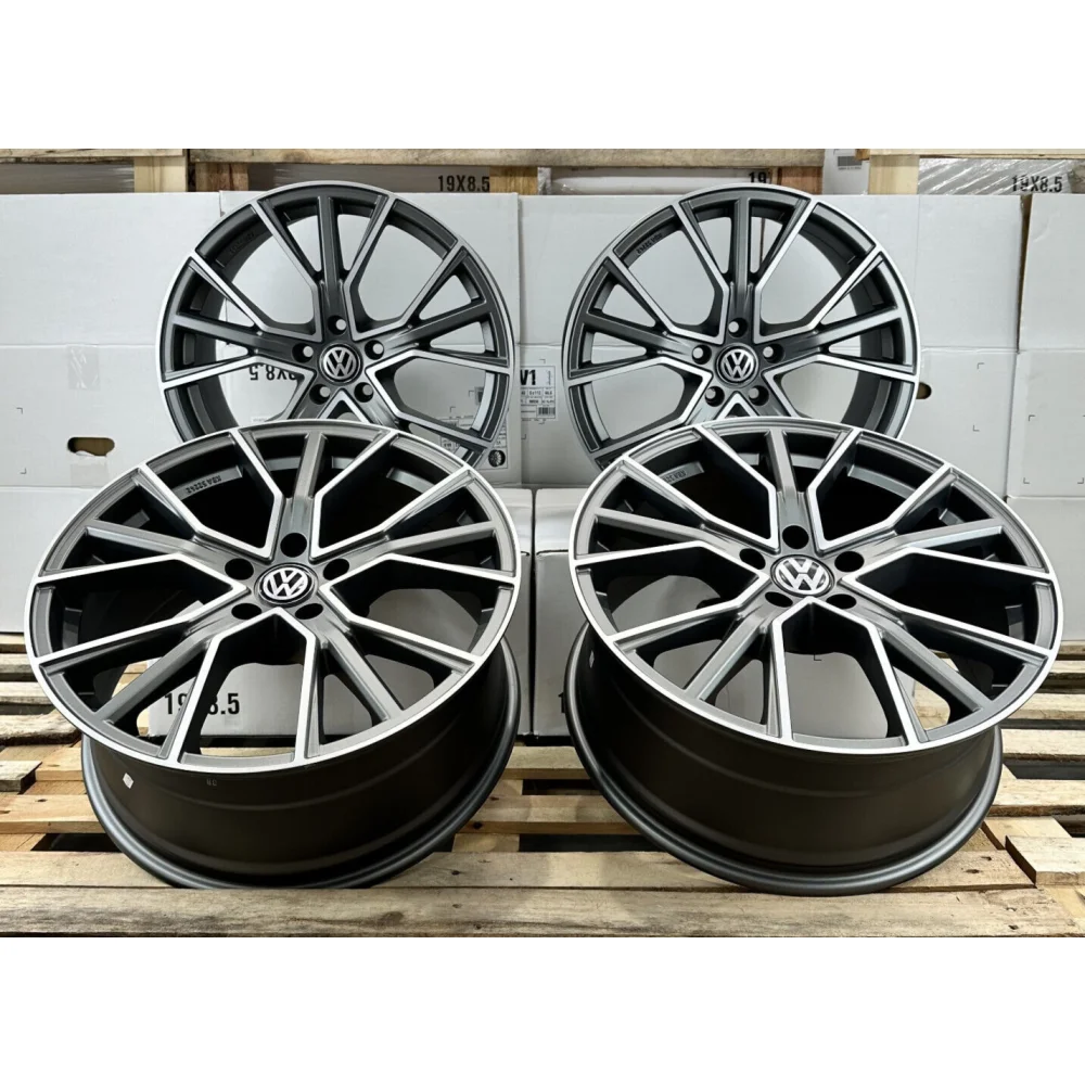 18 Zoll Felgen AF18 grau matt für VW Arteon 3H Passat B5 B6 B7 B8 3C CC Scirocco