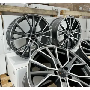 18 Zoll Felgen Avus AF18 grau matt für Mercedes C Klasse W204 W205 S204 S205 AMG 3