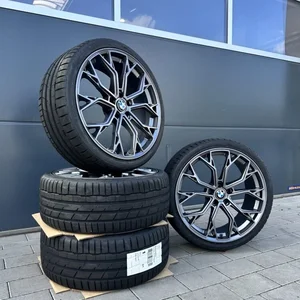 FF02 20 Zoll Sommerräder grau matt Sommerreifen Kompletträder BMW X1 E84 M 2